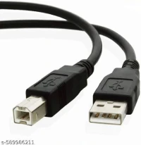 1.5 Meters Usb Printer Cable Type A-Male To B-Male - Black